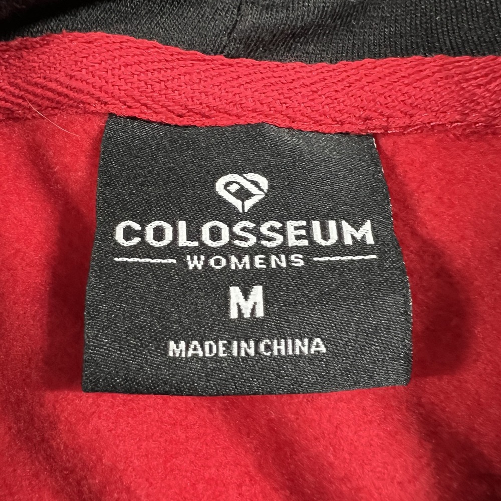 Colosseum Women's Medium Scarlet Ohio State‎ Buckeyes Big Logo Pullover Hoodie - Picture 3 of 10